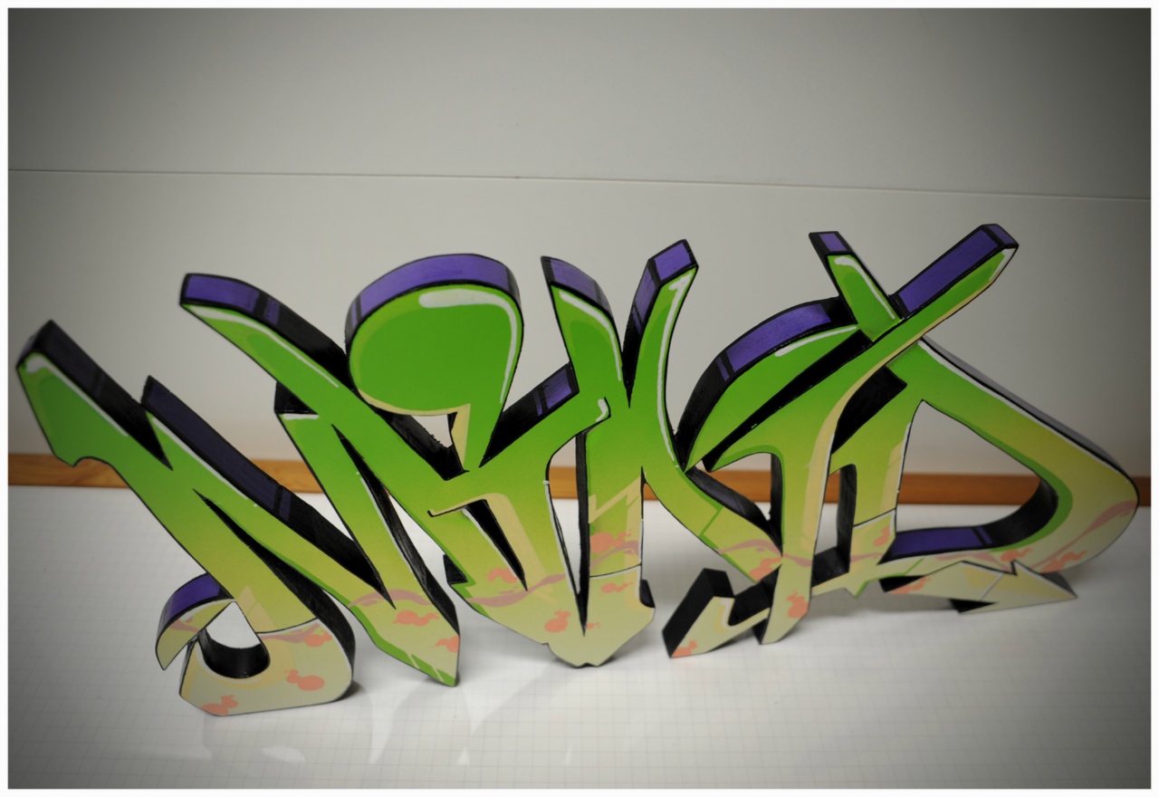 2014 Mind Acryl on Wood